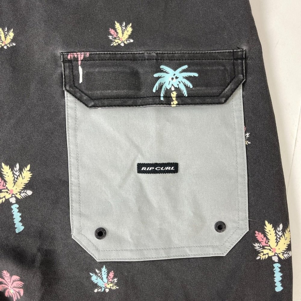 Rip Curl Mirage Neon Palms Ultimate Board Shorts Swim Trunks 32 Mens Surfing - Picture 7 of 7